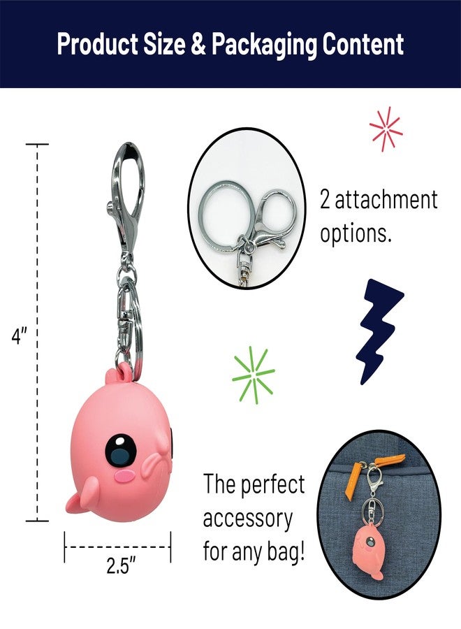 GOOFBALLS Blob Fish Keychain - Adorable Pink Blob Fish with a Hilariously Sad Face - Cute and Quirky Ocean Oddity for Bags, Backpacks, Wallets, Keys - Perfect for Funny Gifts - Image 2